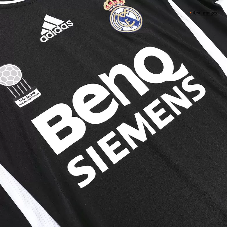 SERGIO RAMOS #4 Real Madrid Retro Jersey Away Soccer Shirt 2006/07 - bestsoccerstore