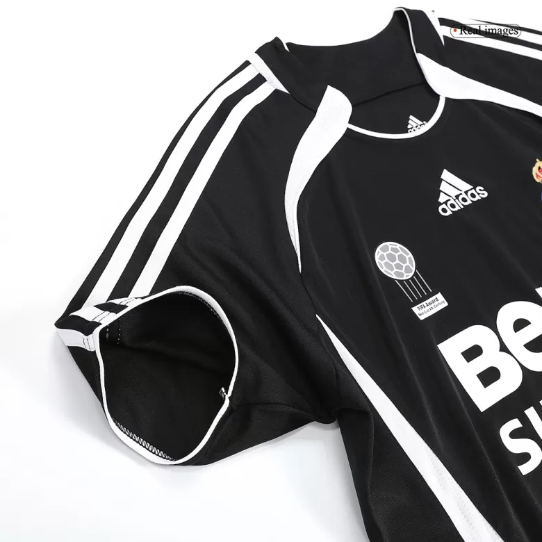 SERGIO RAMOS #4 Real Madrid Retro Jersey Away Soccer Shirt 2006/07 - bestsoccerstore