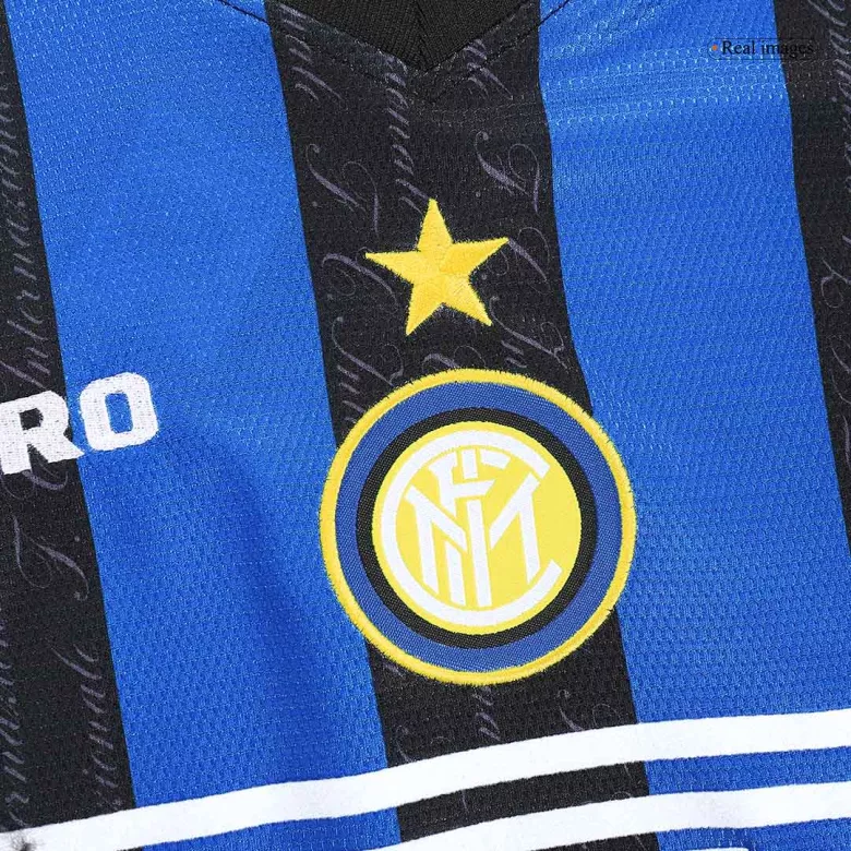 Inter Milan Jersey Custom Home Soccer Retro Jersey 1997/98 - bestsoccerstore
