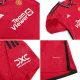 Kid's Manchester United Jersey Custom Home Soccer Soccer Kits 2023/24 - bestsoccerstore