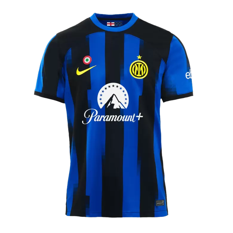 Inter Milan Jersey Custom Home Soccer Uniform Kits 2023/24 - bestsoccerstore