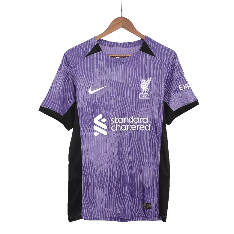 Authentic Liverpool Soccer Jersey Custom Third Away Shirt 2023/24 - bestsoccerstore