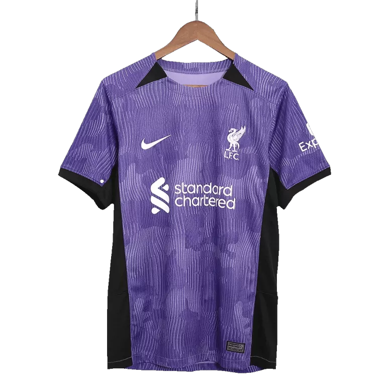 Authentic Liverpool Soccer Jersey ENDO #3 Third Away Shirt 2023/24 - bestsoccerstore