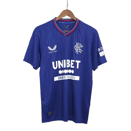 Glasgow Rangers Jersey Custom Soccer Jersey Home 2023/24 - bestsoccerstore