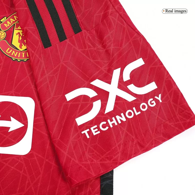 Manchester United Jersey Custom Home Soccer Jersey 2023/24 - bestsoccerstore