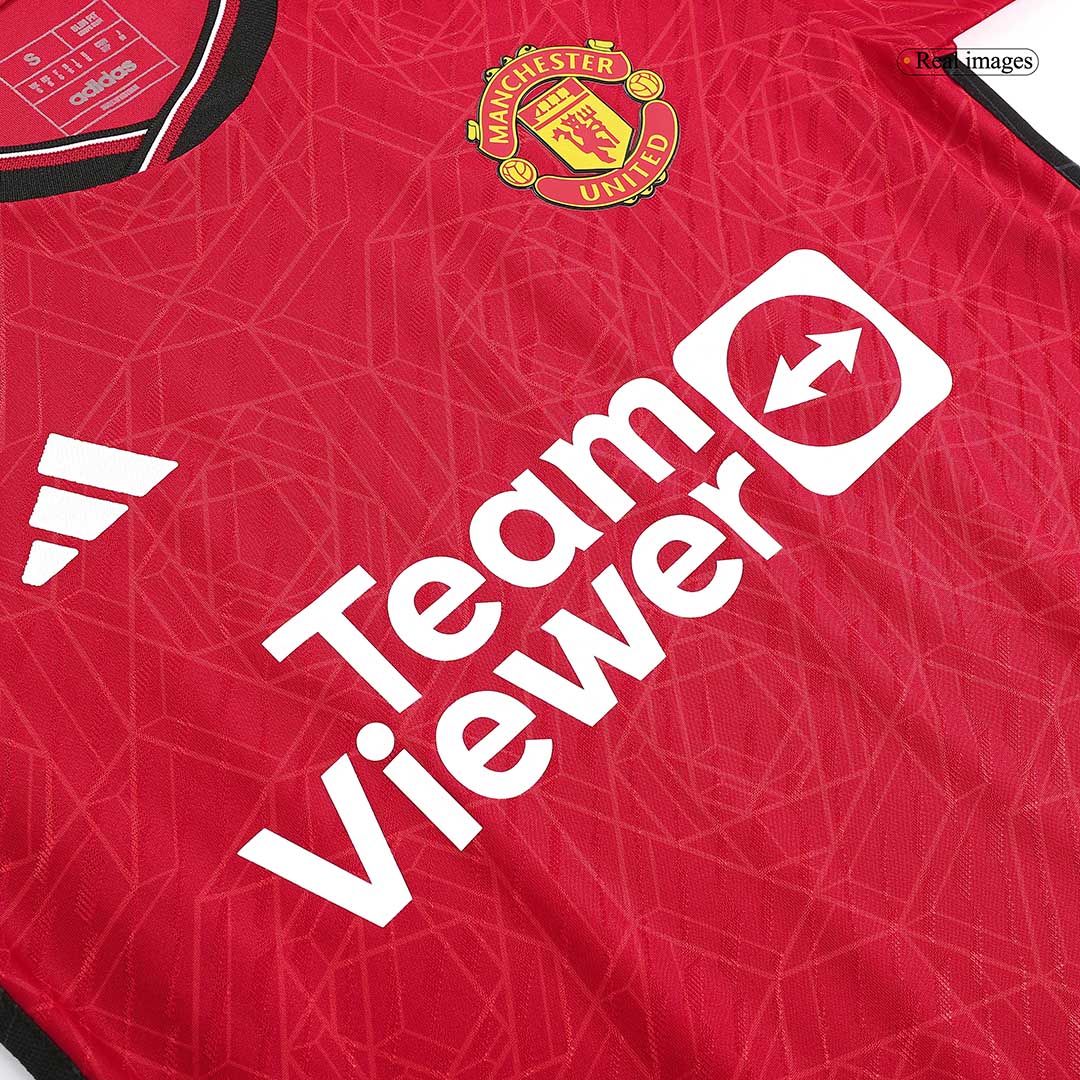 Manchester United Jersey Custom Home Soccer Jersey 2023/24