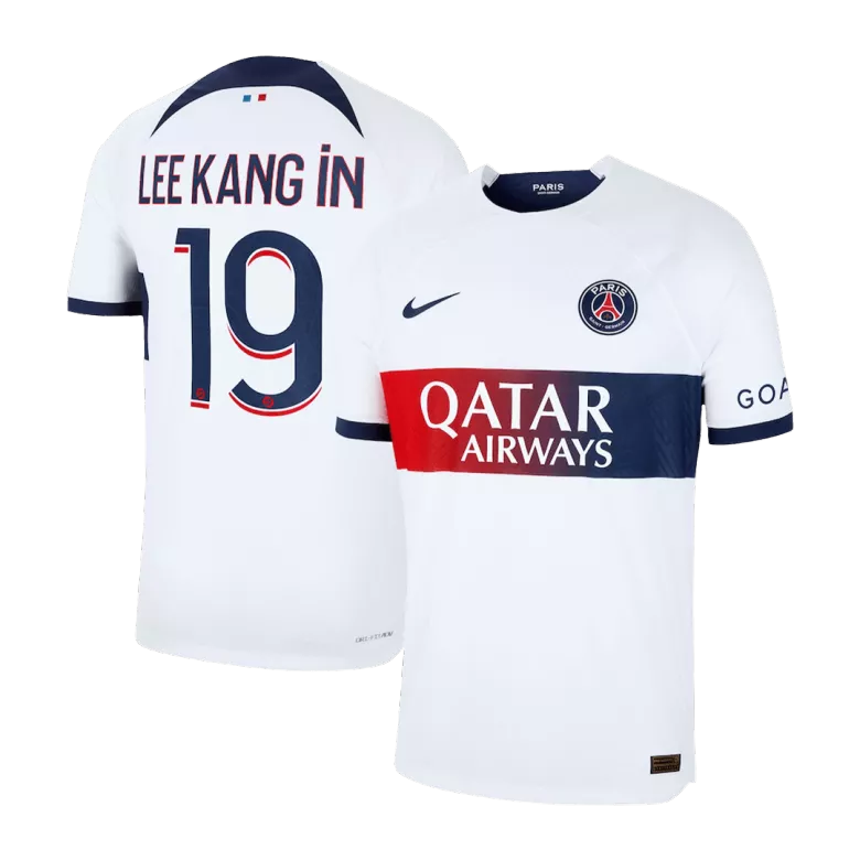 Authentic PSG Soccer Jersey LEE KANG IN #19 Away Shirt 2023/24 - bestsoccerstore