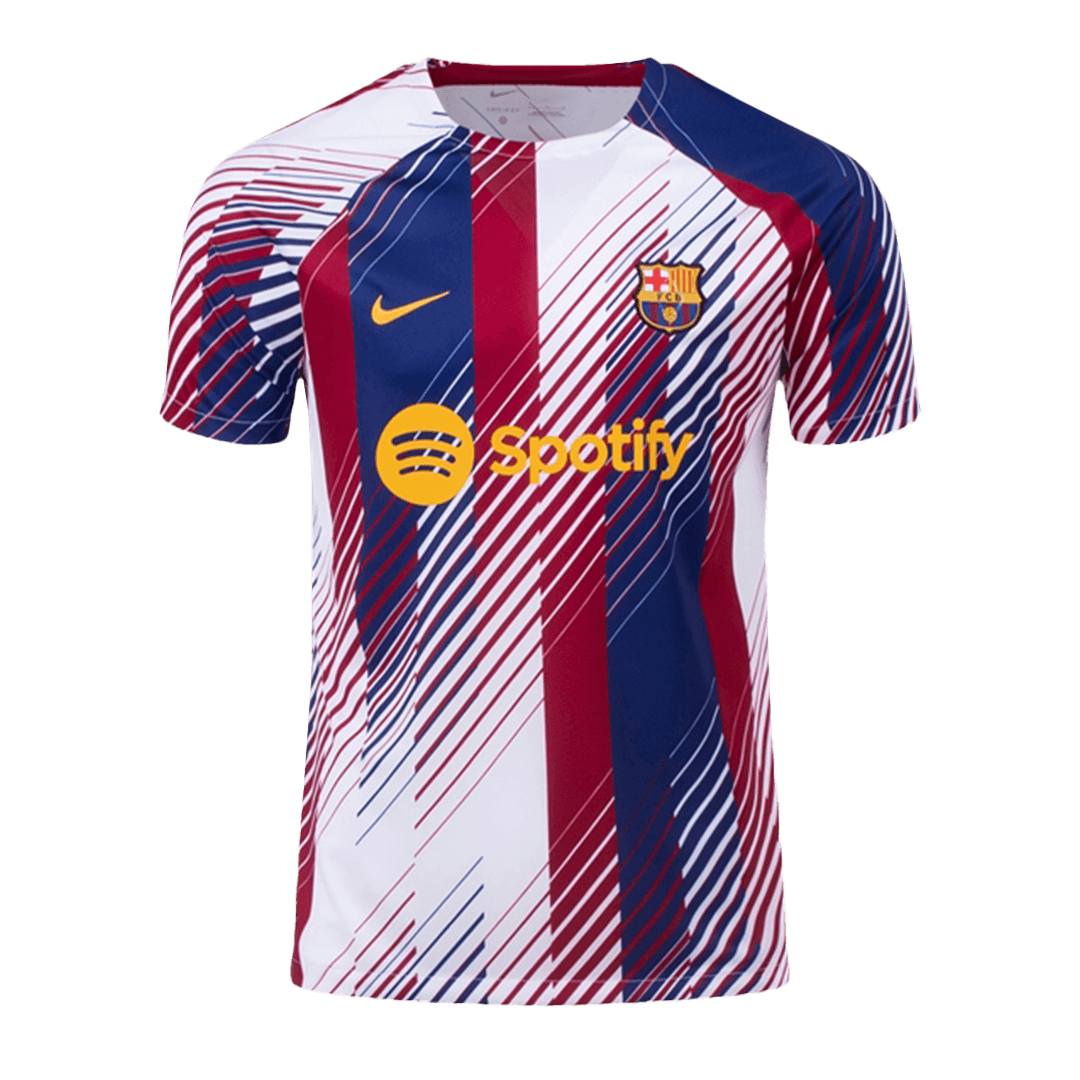 Barcelona Jersey Custom Pre-Match Soccer Jersey 2023/24