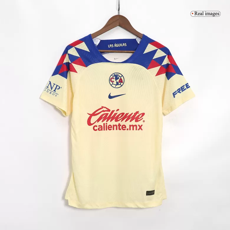 Authentic Club America Aguilas Soccer Jersey Custom Home Shirt 2023/24 - bestsoccerstore