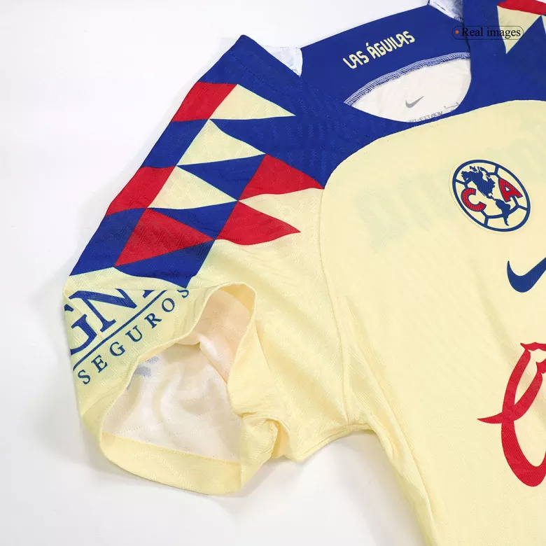 Authentic Club America Aguilas Soccer Jersey Custom Home Shirt 2023/24 - bestsoccerstore