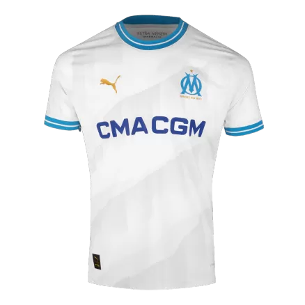 Marseille Jersey Custom Home Soccer Jersey 2023/24 - bestsoccerstore