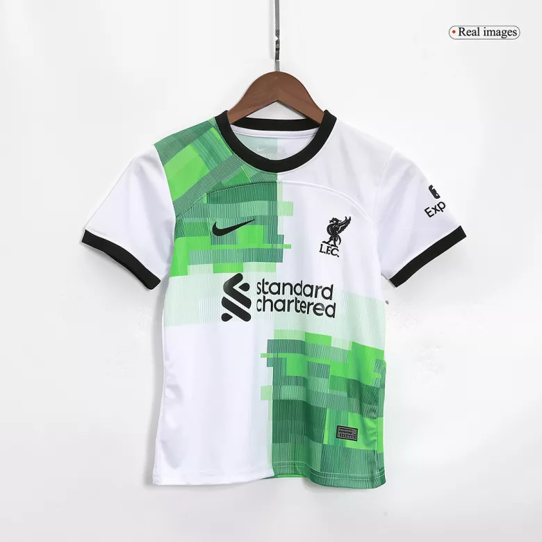 Kid's Liverpool Jersey Custom Away Soccer Soccer Kits 2023/24 - bestsoccerstore