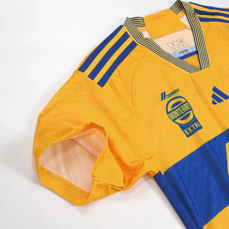 Authentic Tigres UANL Soccer Jersey Custom Home Shirt 2023/24 - bestsoccerstore