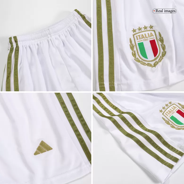 Kid's Italy 125th Anniversary Away Soccer Kits 2023 - bestsoccerstore