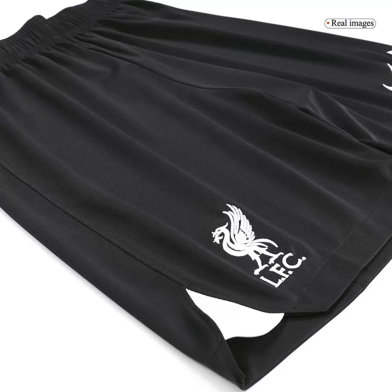 Liverpool Shorts Custom Away Soccer Shorts 2023/24 - bestsoccerstore