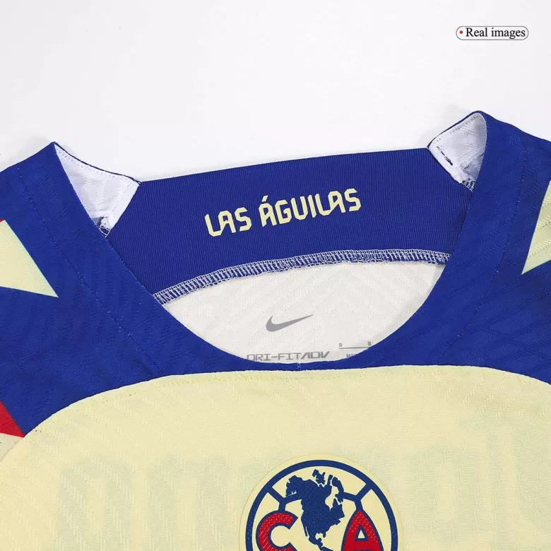 Authentic Club America Aguilas Soccer Jersey Custom Home Shirt 2023/24 - bestsoccerstore