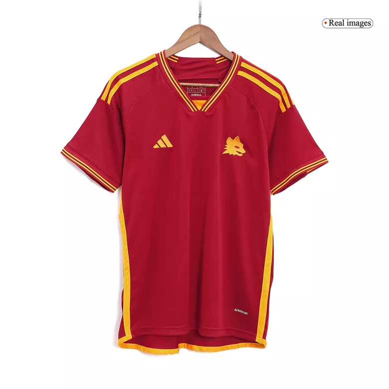 Roma Jersey Soccer Jersey Home 2023/24 - bestsoccerstore