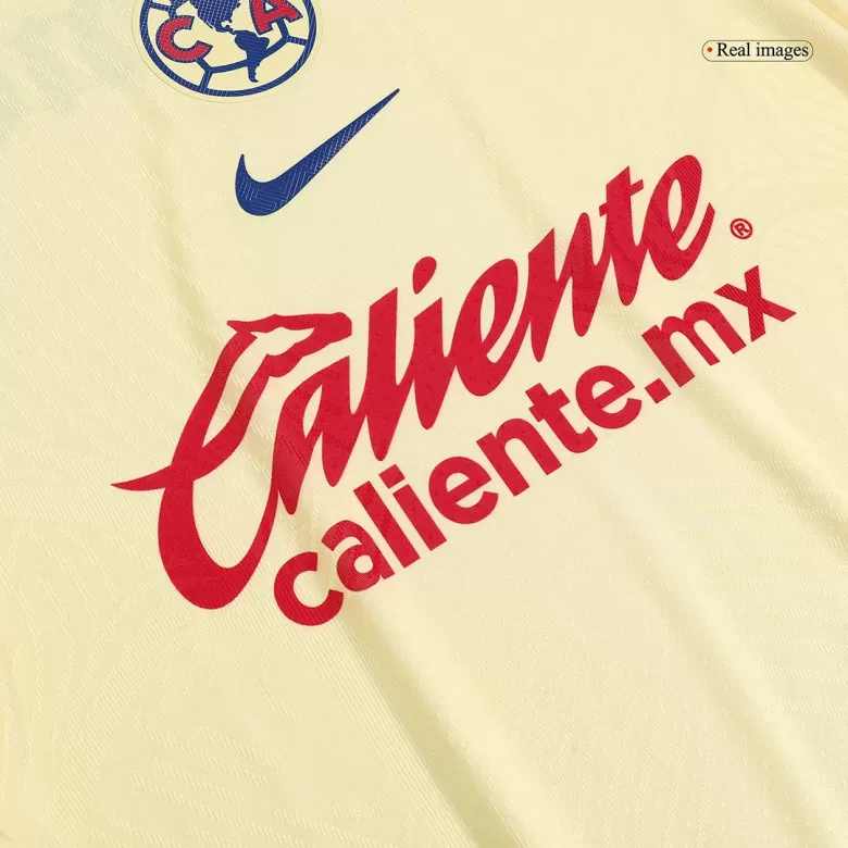 Authentic Club America Aguilas Soccer Jersey Custom Home Shirt 2023/24 - bestsoccerstore