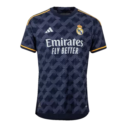 Authentic Real Madrid Soccer Jersey Custom Away Shirt 2023/24 - bestsoccerstore