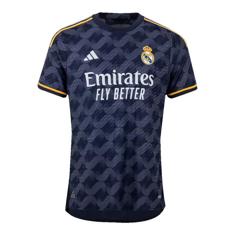 Authentic Real Madrid Soccer Jersey Custom Away Shirt 2023/24 - bestsoccerstore