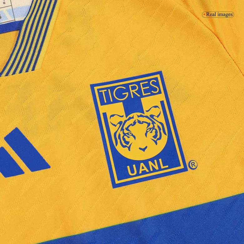 Authentic Tigres UANL Soccer Jersey Custom Home Shirt 2023/24 - bestsoccerstore