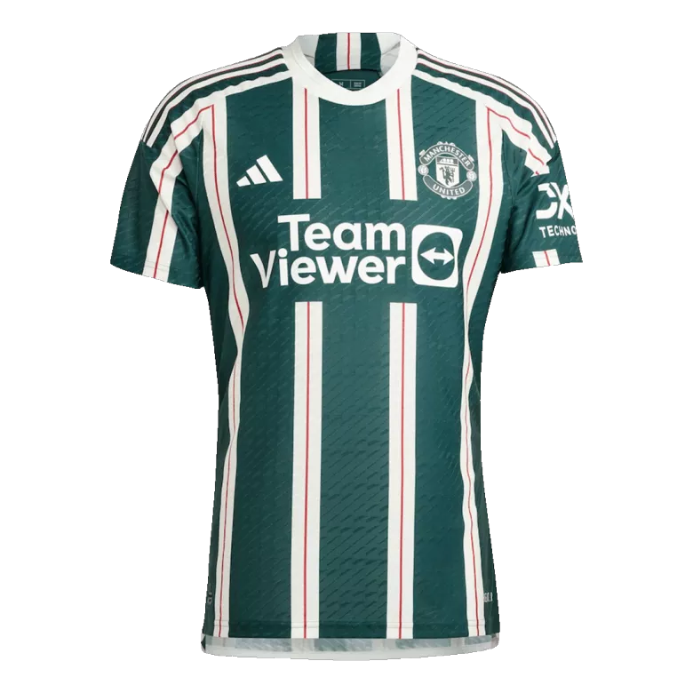 Authentic Manchester United Soccer Jersey GARNACHO #17 Away Shirt 2023/24 - bestsoccerstore
