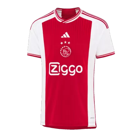 Authentic Ajax Soccer Jersey Custom Home Shirt 2023/24 - bestsoccerstore