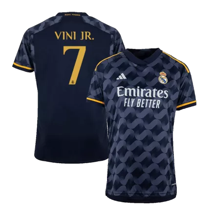 Real Madrid Jersey Custom VINI JR. #7 Soccer Jersey Away 2023/24 - bestsoccerstore