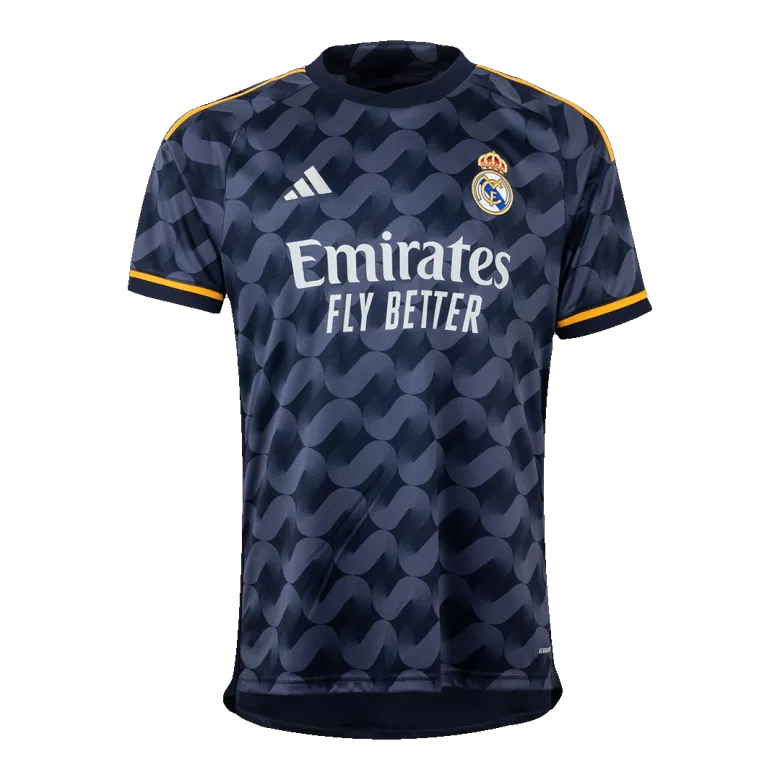 BELLINGHAM #5 Real Madrid Soccer Jersey Away Custom Shirt 2023/24 Sen2 Font - bestsoccerstore
