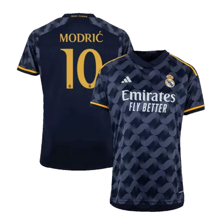 Real Madrid Jersey Custom MODRIĆ #10 Soccer Jersey Away 2023/24 - bestsoccerstore