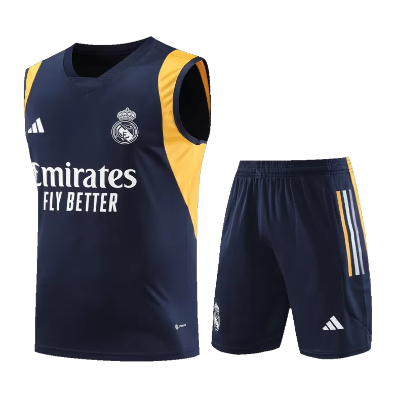 Real Madrid Sleeveless Soccer Training Kit 2023/24 - bestsoccerstore