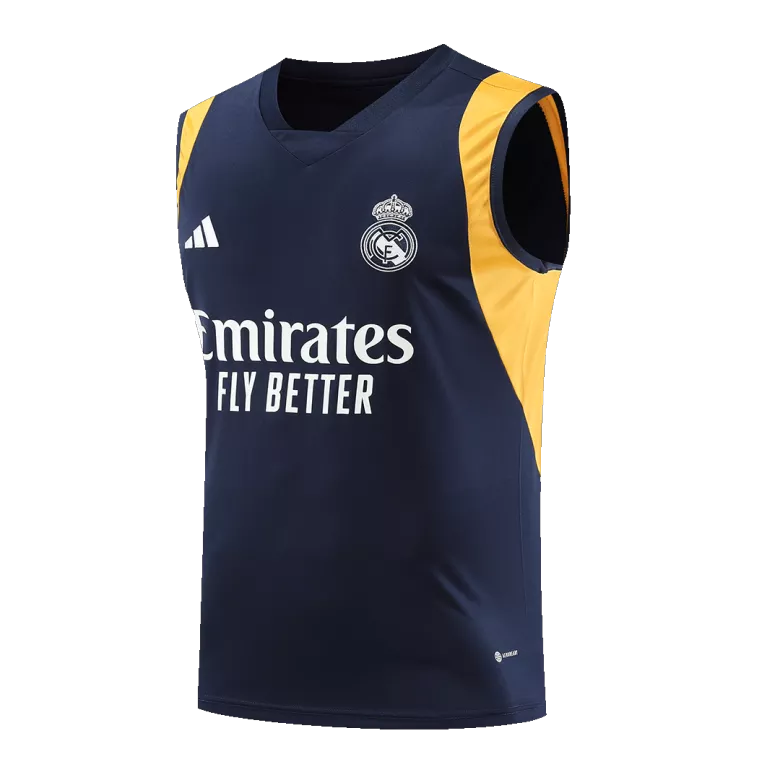 Real Madrid Sleeveless Soccer Training Kit 2023/24 - bestsoccerstore