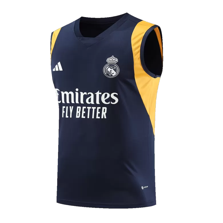 Real Madrid Sleeveless Soccer Training Kit 2023/24 - bestsoccerstore