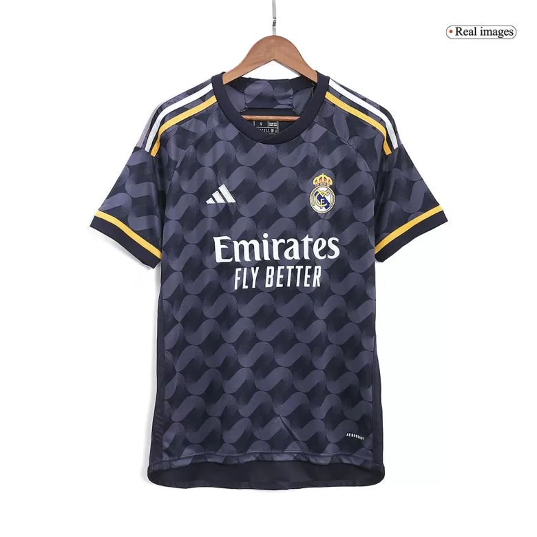 Real Madrid Jersey Custom Soccer Jersey Away 2023/24 - bestsoccerstore