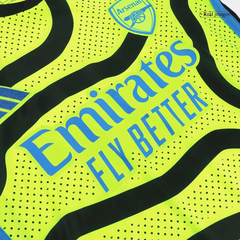 Authentic Arsenal Soccer Jersey SAKA #7 Away Shirt 2023/24 - bestsoccerstore