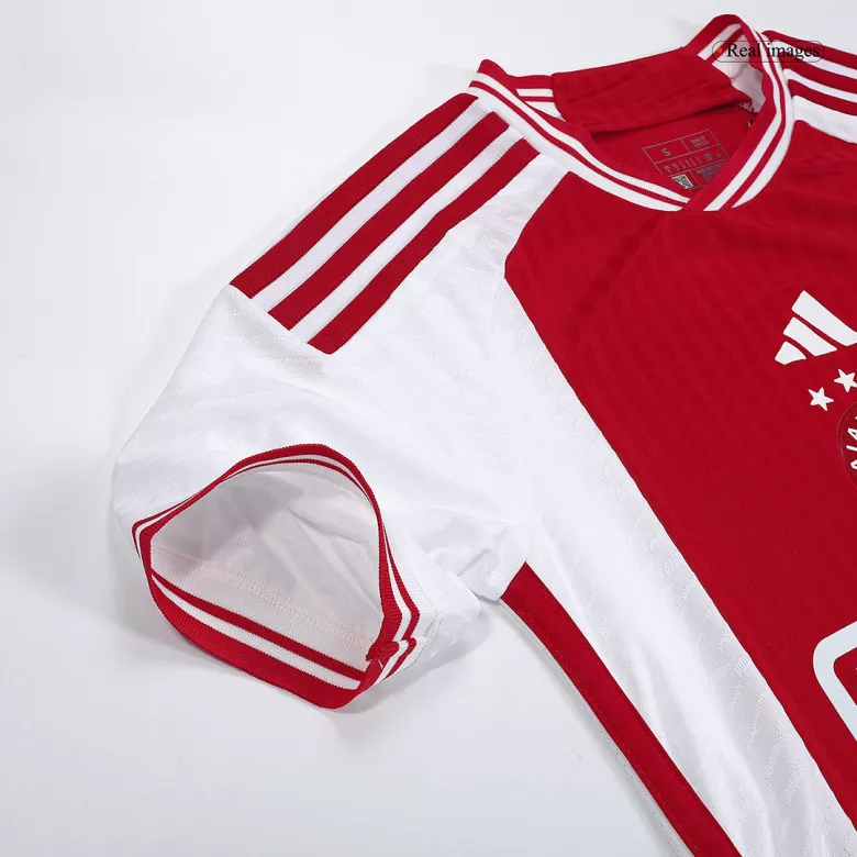 Authentic Ajax Soccer Jersey Custom Home Shirt 2023/24 - bestsoccerstore