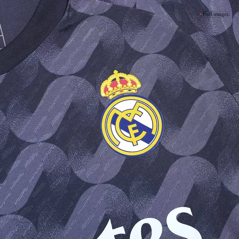 Authentic Real Madrid Soccer Jersey Custom Away Shirt 2023/24 - bestsoccerstore