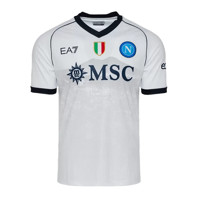 SSC Napoli 2023/24 EA7 Home and Away Kits - FOOTBALL FASHION