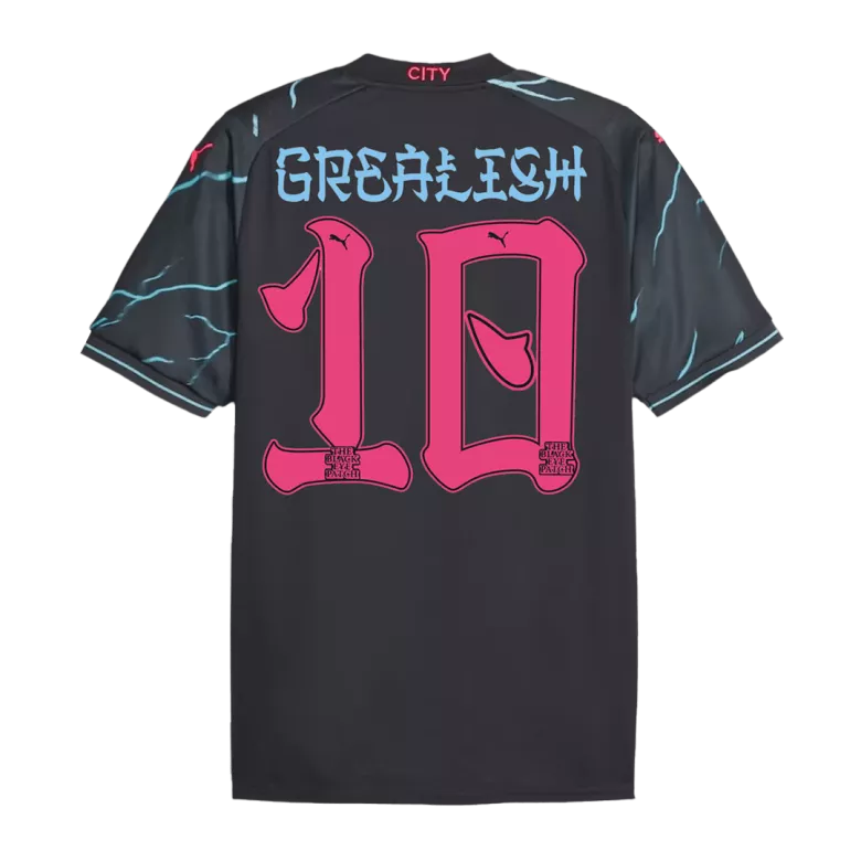 Manchester City Jersey GREALISH #10 Soccer Jersey Third Away 2023/24 - bestsoccerstore