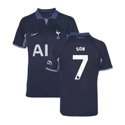 Tottenham Hotspur Jersey Custom SON #7 Soccer Jersey Away 2023/24 - bestsoccerstore