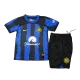 Kid's Inter Milan Jersey Custom Home Soccer Soccer Kits 2023/24 - bestsoccerstore