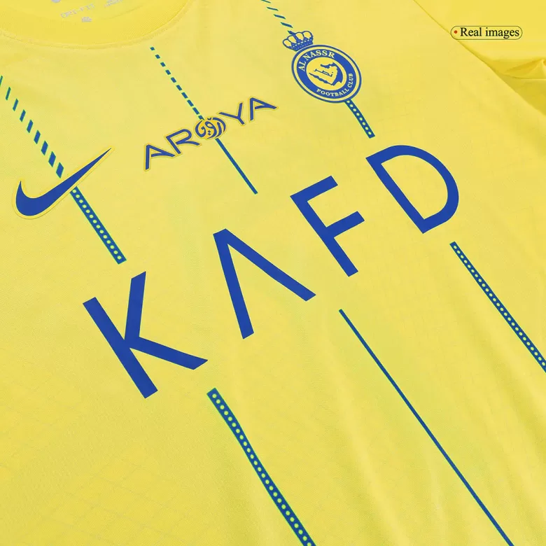 Al Nassr Jersey Custom RONALDO #7 Soccer Jersey Home 2023/24 - bestsoccerstore