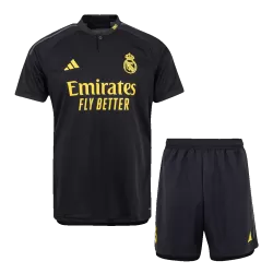 Youth Real Madrid Jersey Whole Kit 2022/23 Third