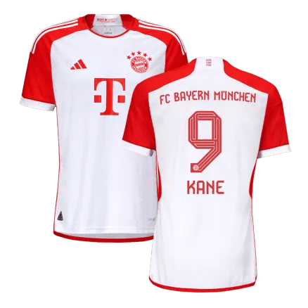 Bayern Munich Jersey KANE #9 Custom Home Soccer Authentic Jersey 2023/24 - bestsoccerstore