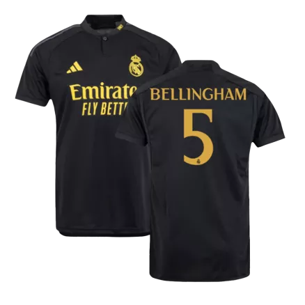 Real Madrid Jersey Custom BELLINGHAM #5 Soccer Jersey Third Away 2023/24 - bestsoccerstore
