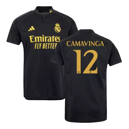 Real Madrid Jersey Custom CAMAVINGA #12 Soccer Jersey Third Away 2023/24 - bestsoccerstore