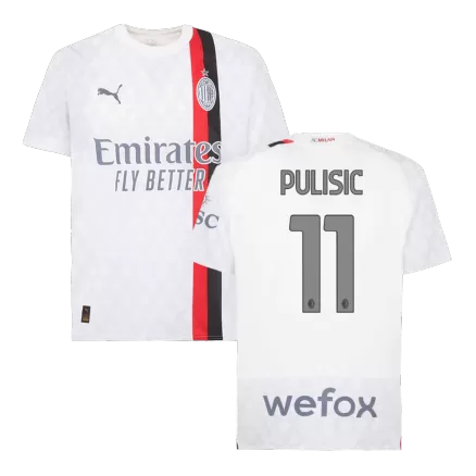 AC Milan Jersey Custom PULISIC #11 Soccer Jersey Away 2023/24 - bestsoccerstore