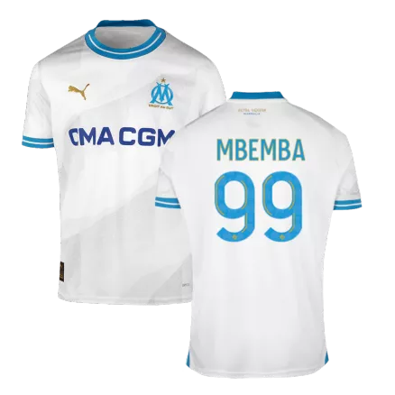 Marseille Jersey Custom MBEMBA #99 Soccer Jersey Home 2023/24 - bestsoccerstore
