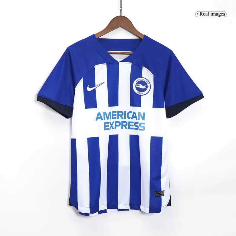 Brighton & Hove Albion Jersey Custom Soccer Jersey Home 2023/24 - bestsoccerstore