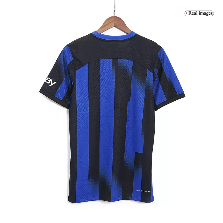 Authentic Inter Milan Soccer Jersey Custom Home Shirt 2023/24 - bestsoccerstore